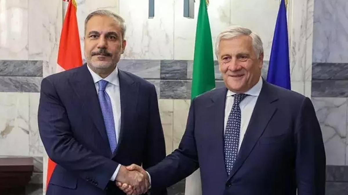 Dışişleri Bakanı Hakan Fidan, İtalyan mevkidaşı ile görüştü