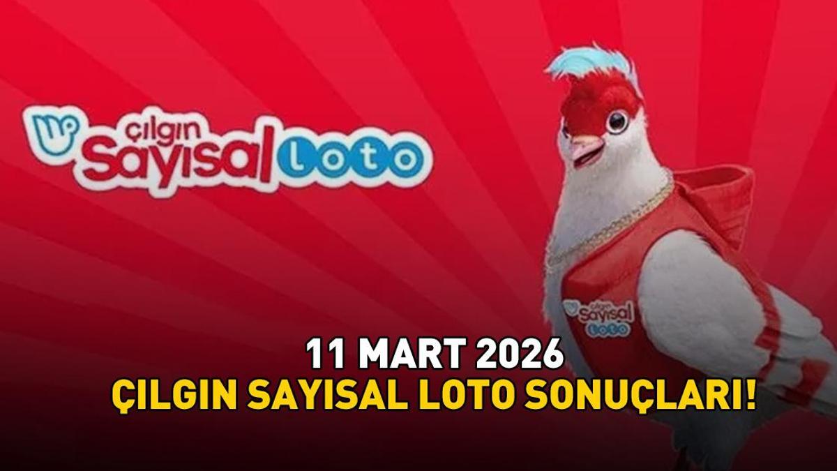 ÇILGIN SAYISAL LOTO SONUÇLARI 11 MART 2026 | Çılgın Sayısal Loto sonuçları açıklandı mı, saat kaçta açıklanır? 746,6 milyon TL büyük ikramiye!