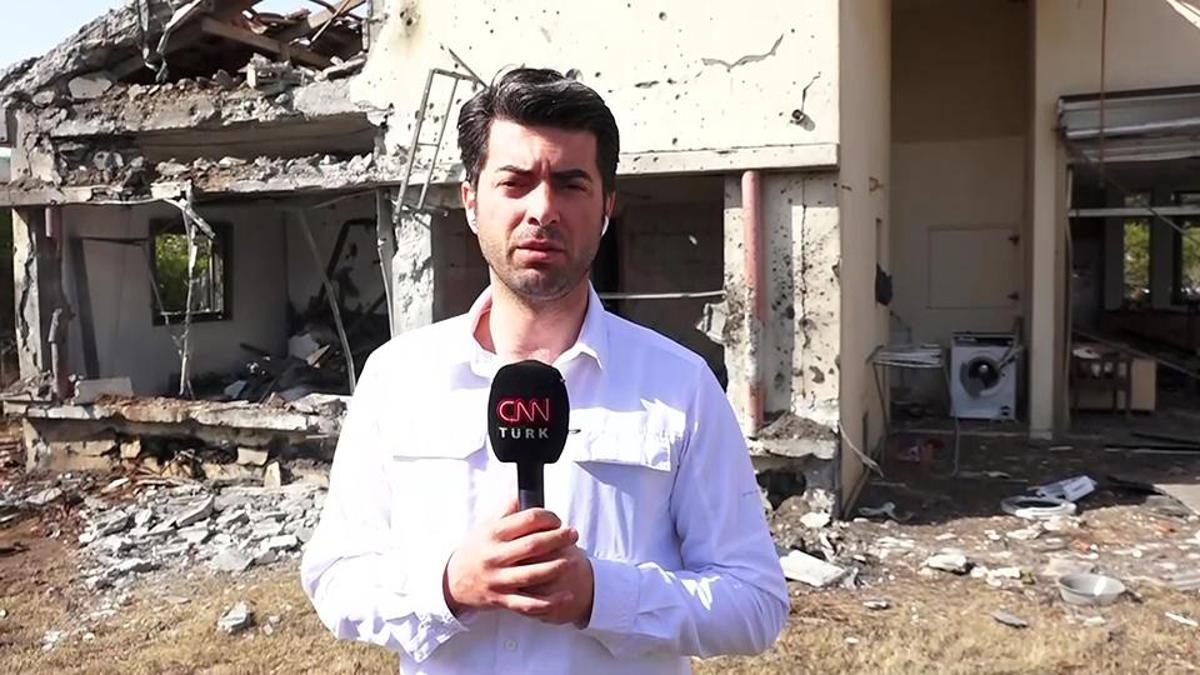 İran ve Hizbullah'tan misilleme saldırısı: CNN TÜRK ekibi İsrail'deki yıkımı görüntüledi