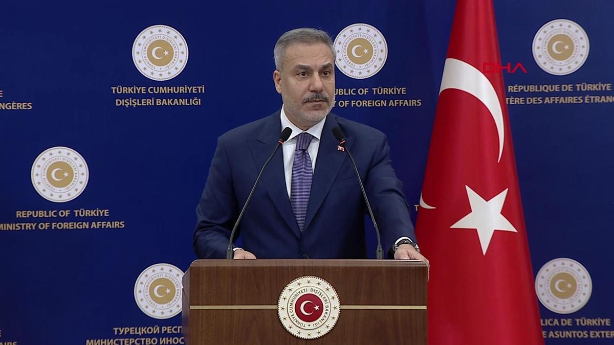 SON DAKİKA... Dışişleri Bakanı Hakan Fidan, Alman mevkidaşı ile açıklama yapıyor