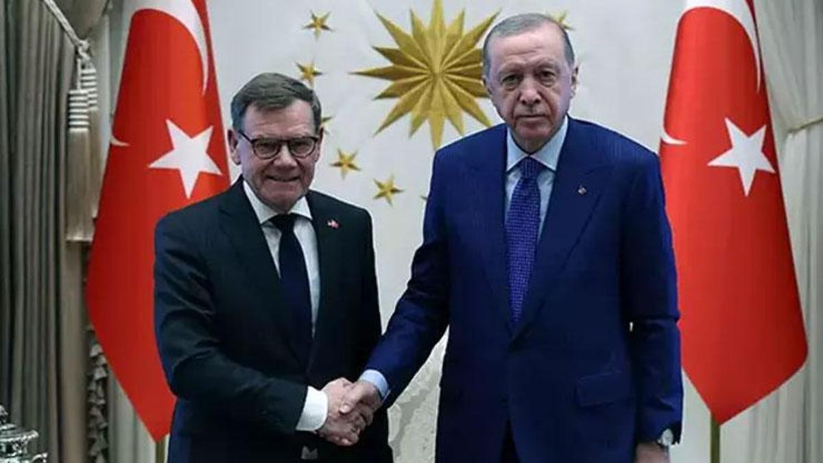 Cumhurbaşkanı Erdoğan, Almanya Dışişleri Bakanı Wadephul'u kabul etti