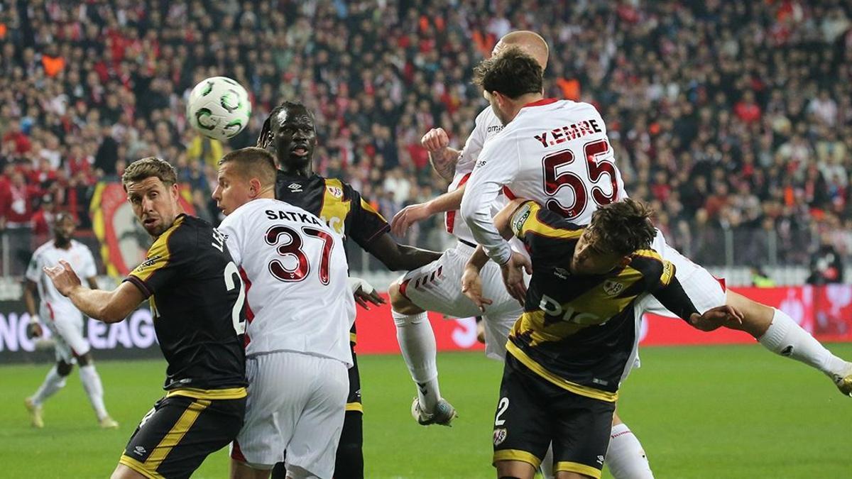 Samsunspor 1-3 Rayo Vallecano Maç Özeti | Temsilcimiz, turu zora soktu