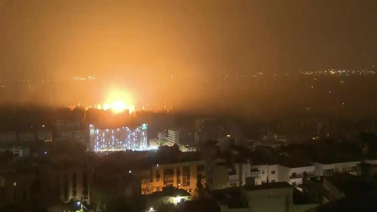 CNN TÜRK GÖRÜNTÜLEDİ: İsrail Beyrut'u böyle bombaladı!