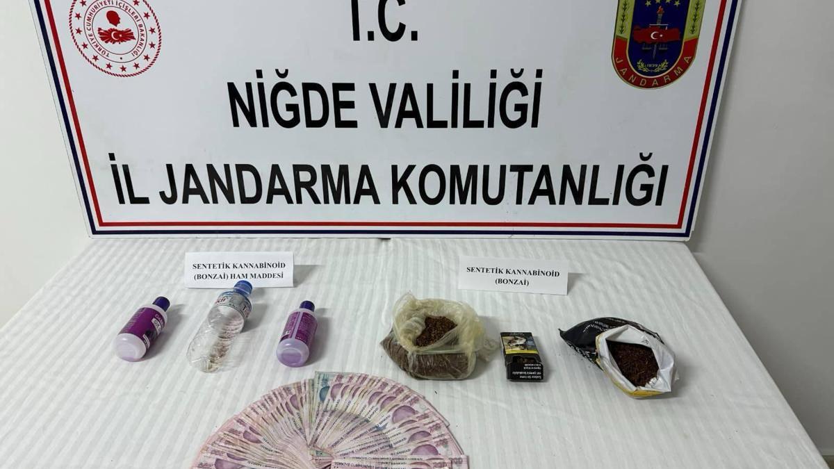 Niğde'de uyuşturucu operasyonu