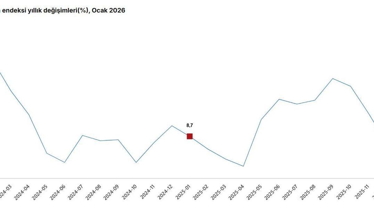 TÜİK: İnşaat üretimi ocakta arttı