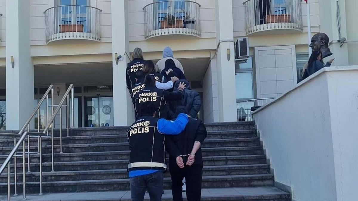 Bodrum'da uyuşturucu operasyonunda 3 tutuklama
