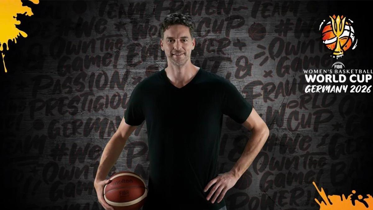 Pau Gasol, Dünya Kupası'nda Küresel Elçi oldu