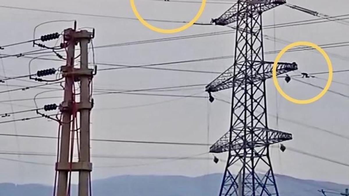 Yüksek gerilim hattında tehlikeli mesai