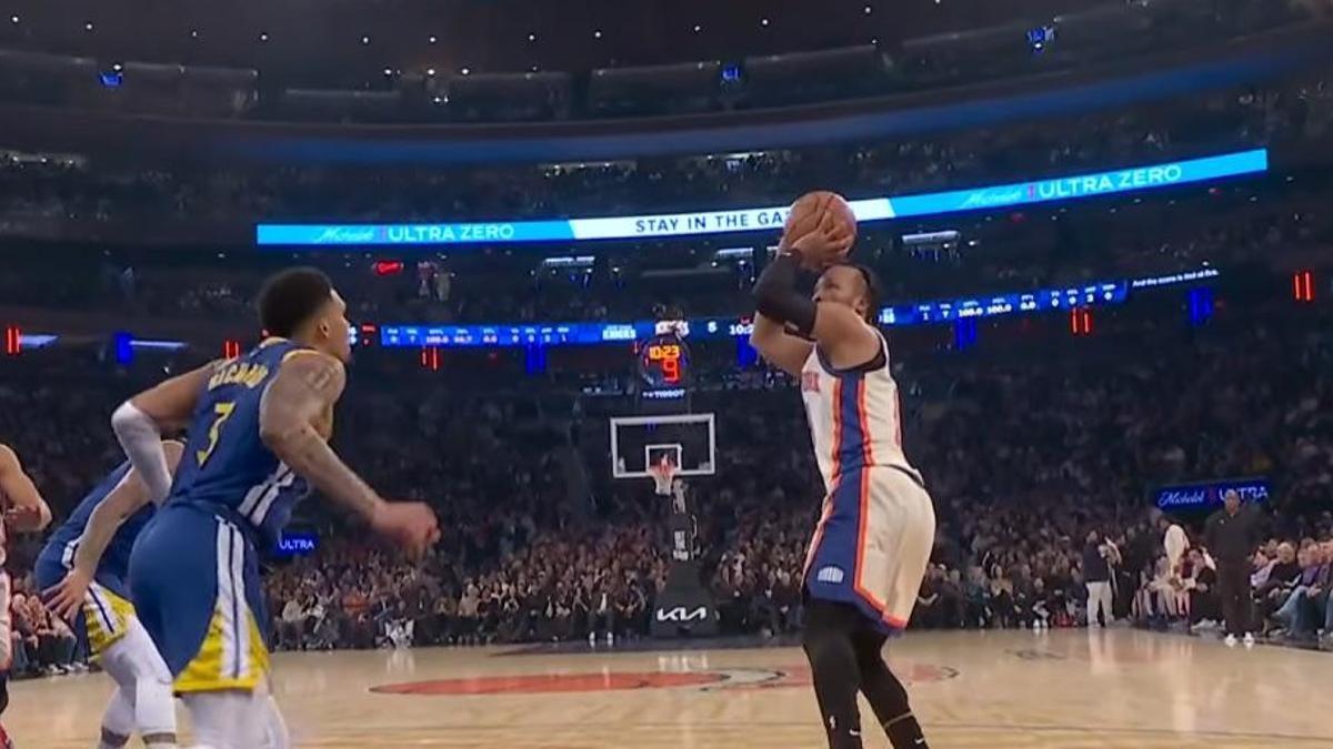 New York Knicks'den, Golden State Warriors karşısında muhteşem geri dönüş