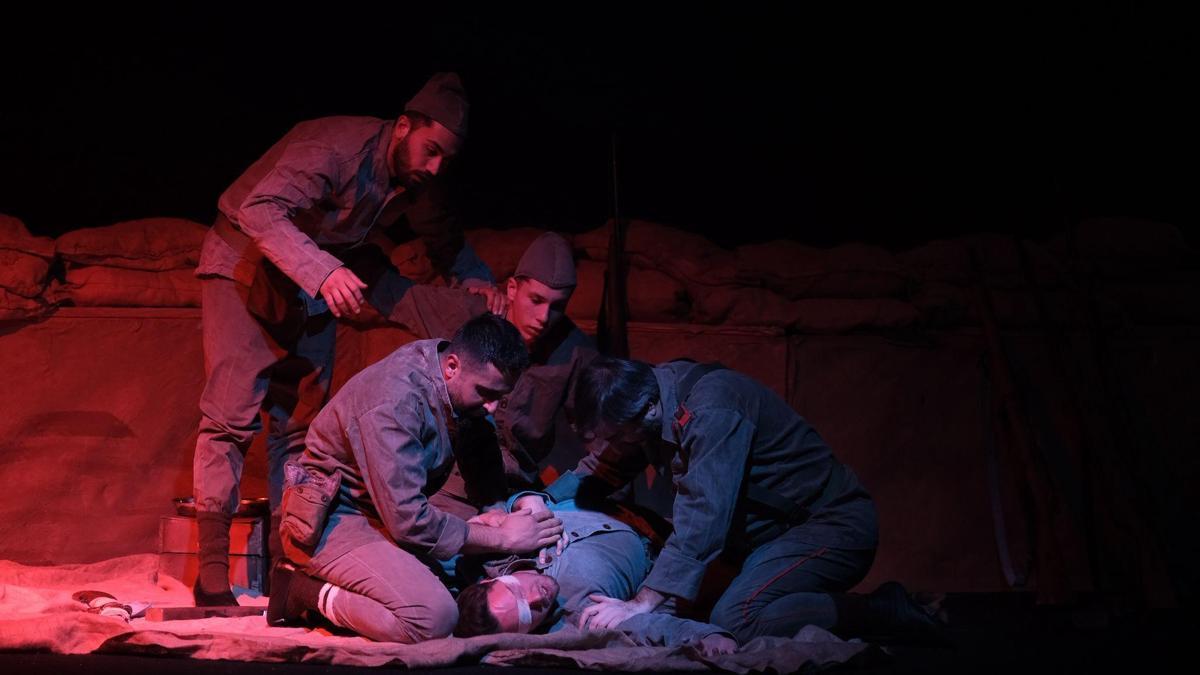 Yıldırımda Müdafaa 1915 adlı tiyatro oyunu sahnelendi