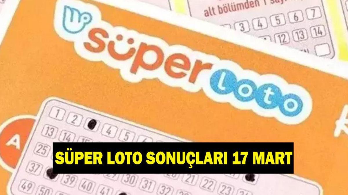 SÜPER LOTO ÇEKİLİŞ SONUÇLARI: 17 Mart Süper Loto sonuç öğrenme ekranı