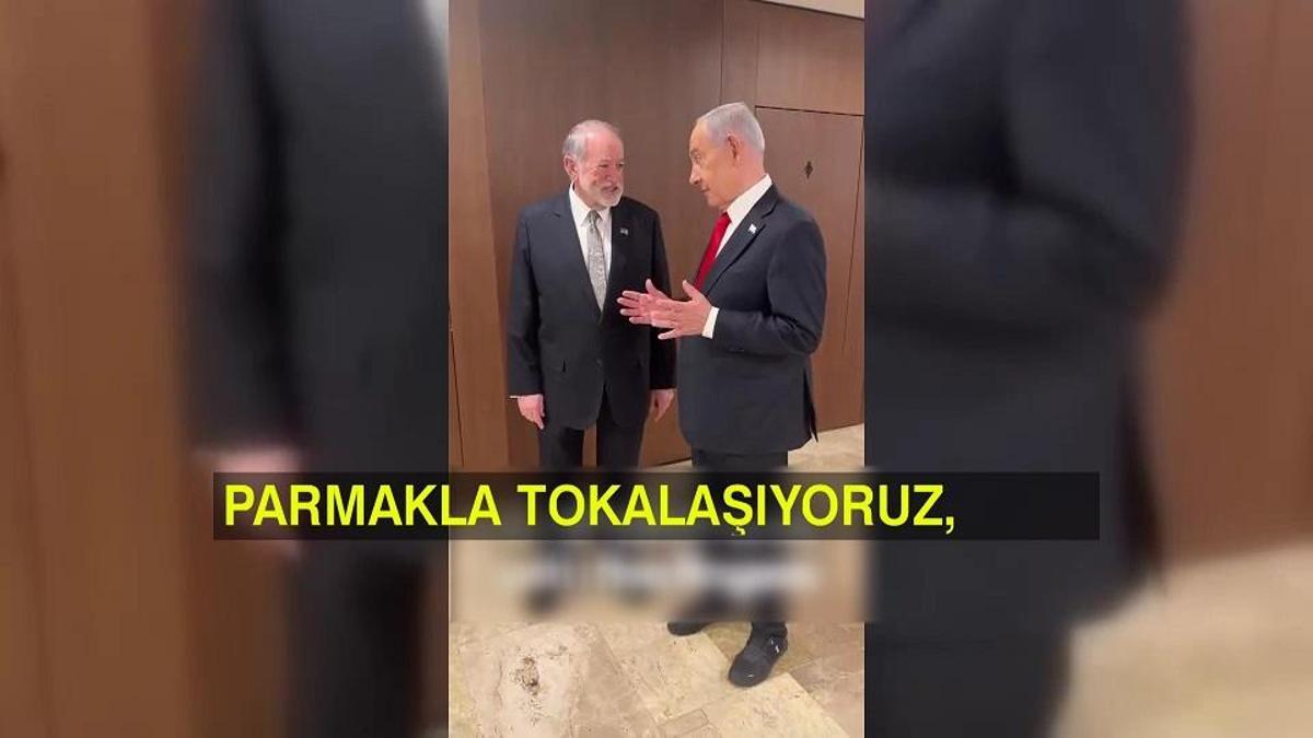 Netanyahu yine video paylaştı: ''Hayatta mısınız bakmaya geldim''