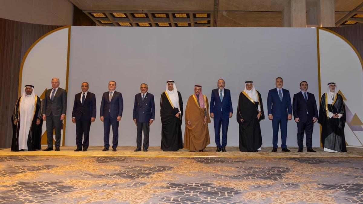 Dışişleri Bakanı Fidan, bölgedeki son gelişmeler üzerine Riyadda düzenlenen toplantıya katıldı