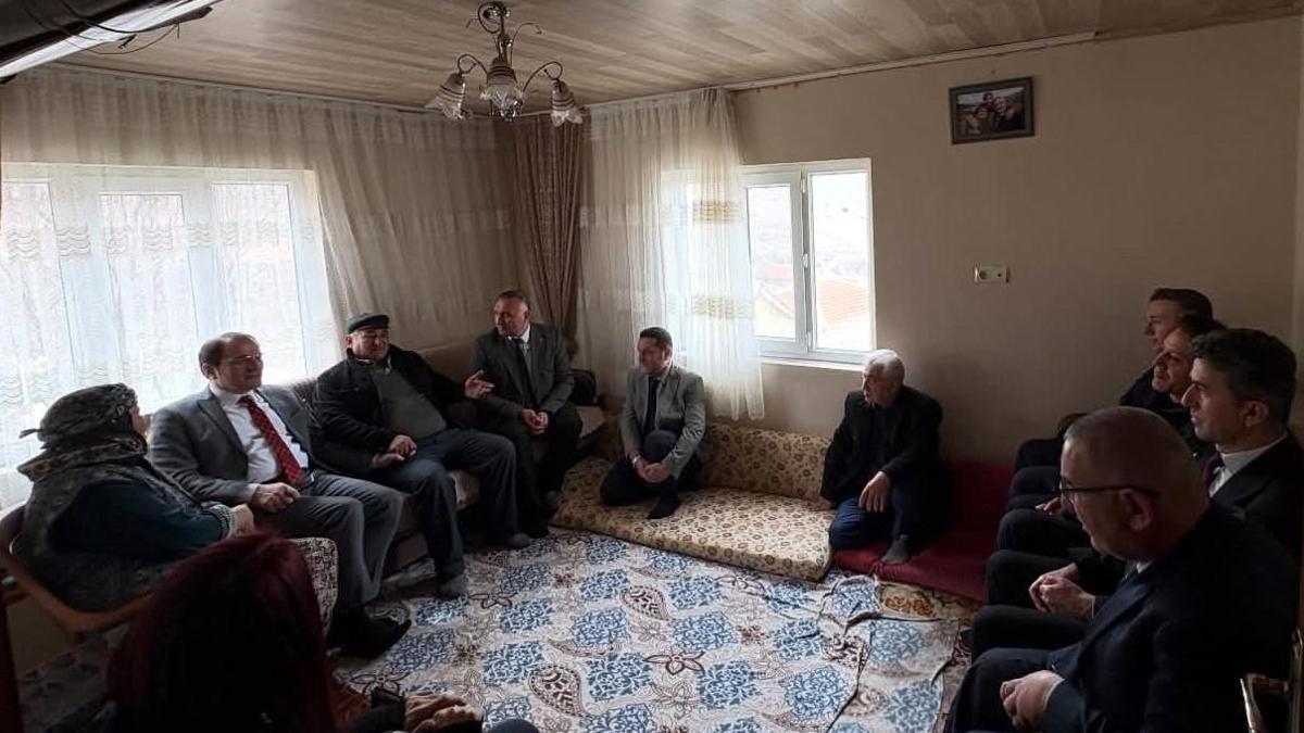 Şehit ailesine ziyaret