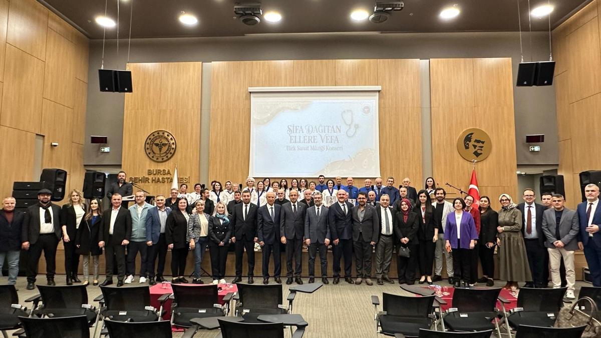 Bursa Şehir Hastanesi'nde Tıp Bayramı kutlandı