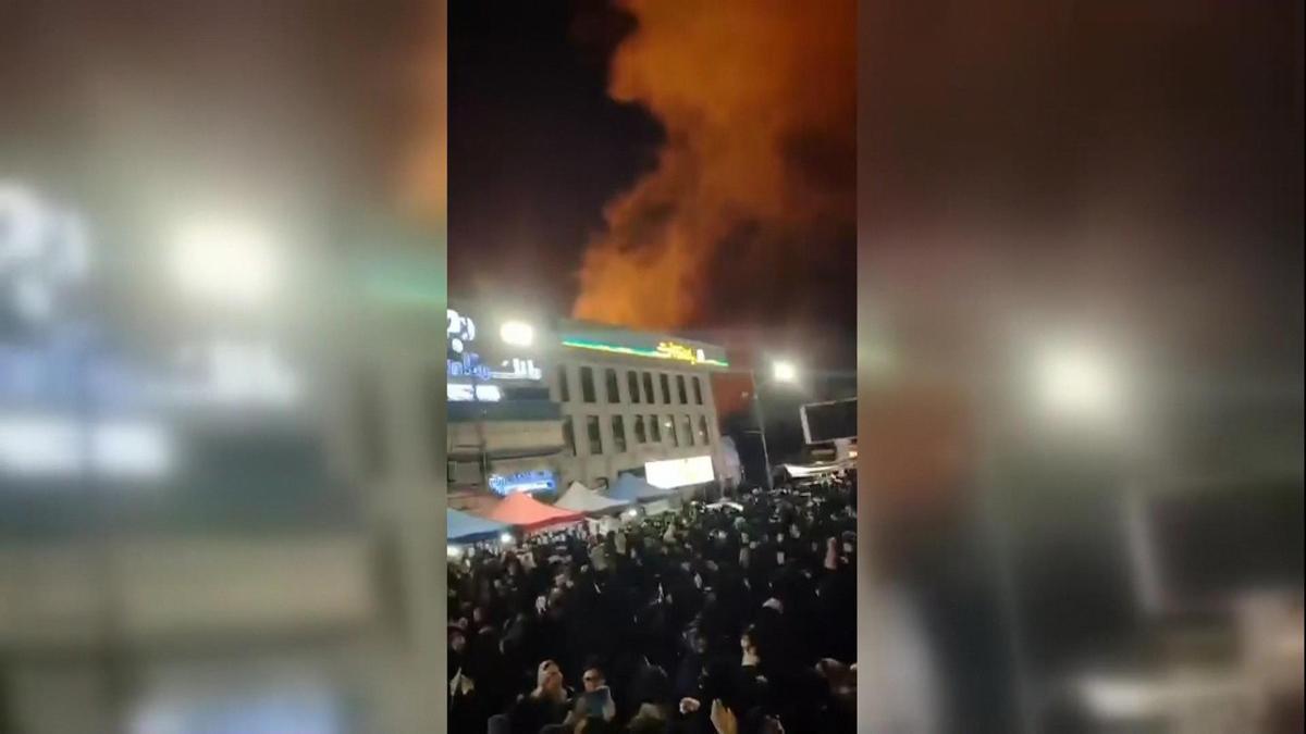 O anlar... İran'da siviller böyle hedef alındı!