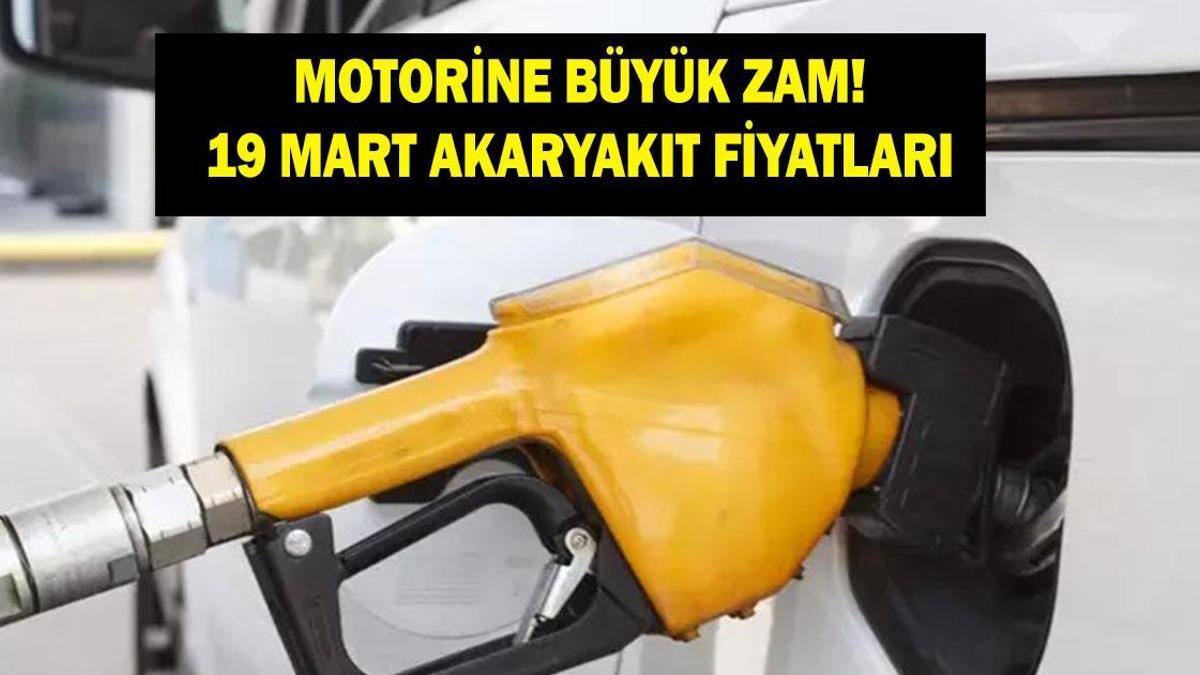 MOTORİNE (MAZOTA) BÜYÜK ZAM! 19 - 20 Mart benzine de zam gelecek mi? İstanbul, Ankara, İzmir'de akaryakıt fiyatları ne kadar?
