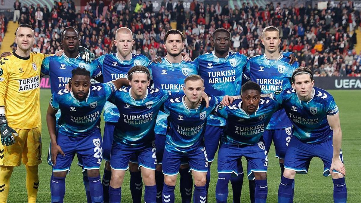 Samsunspor, Avrupaya galibiyetle veda etti