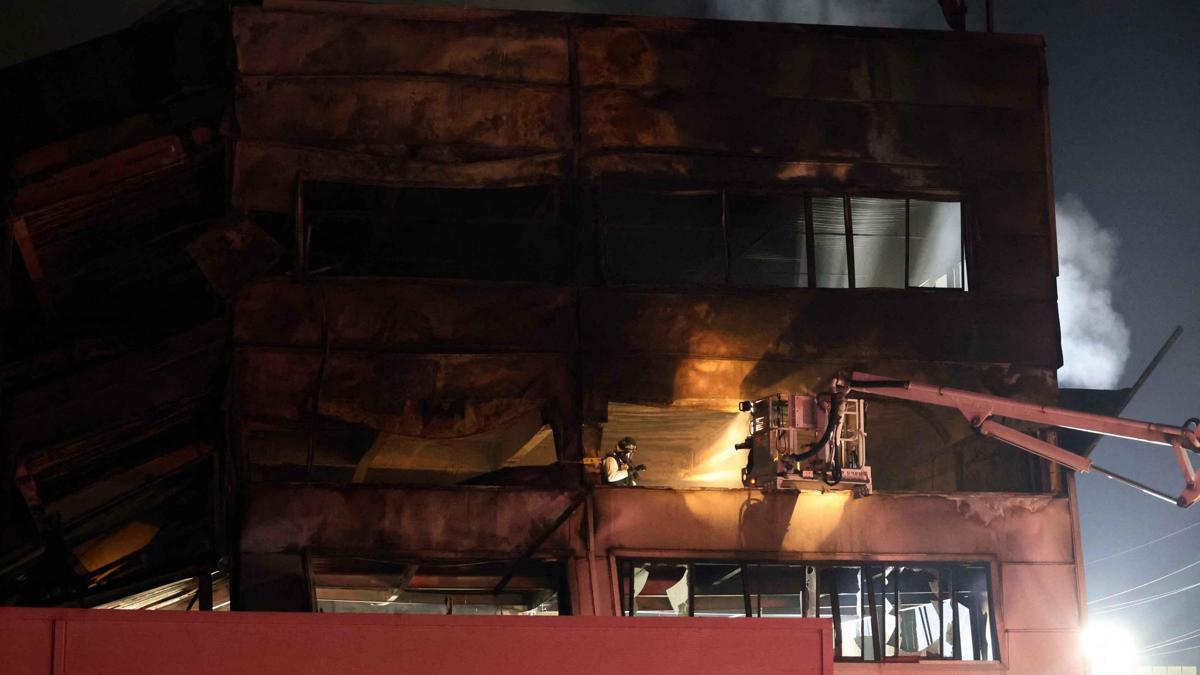 Güney Kore'de otomobil fabrikasında yangın: 11 ölü