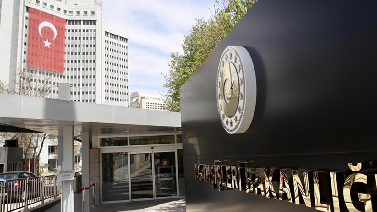 Dışişleri Bakanlığı'ndan İsrail'e kınama