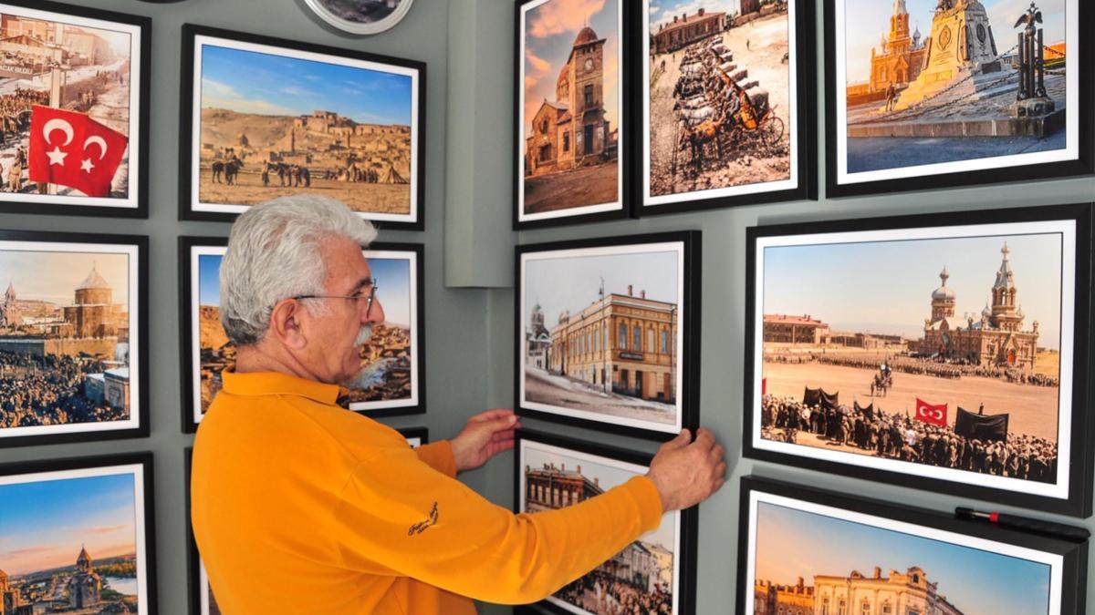 43 yıl Rus işgalinde kalan Karsın fotoğraflarına dijital dokunuş