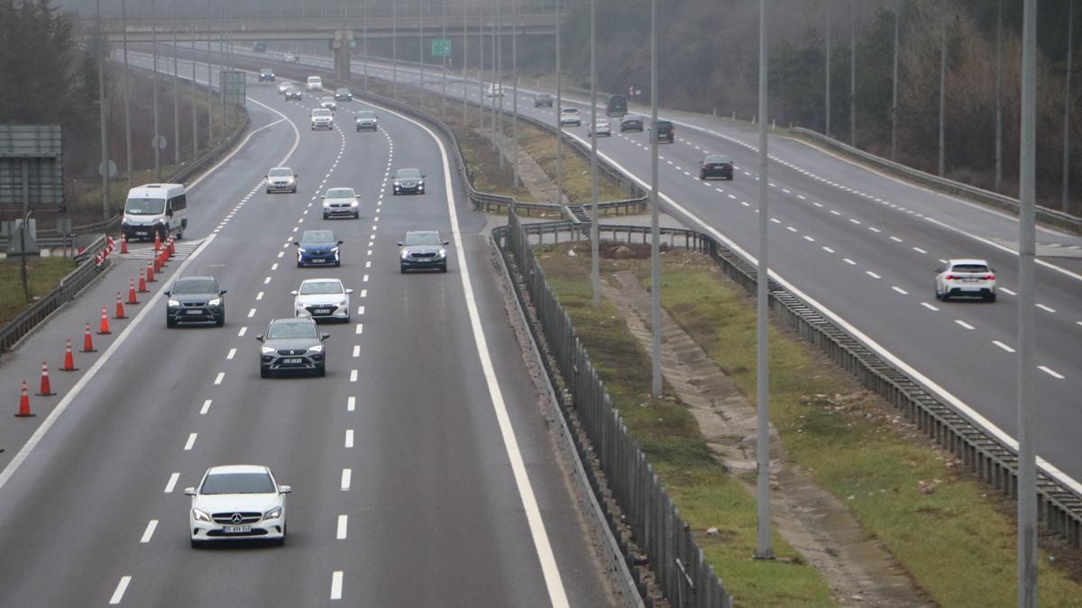 Bayram tatili dönüşünde Bolu'da ulaşım rahat