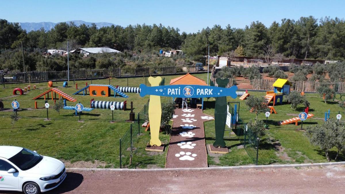 Duacı Mahallesi'nde Pati Park hizmet açıldı
