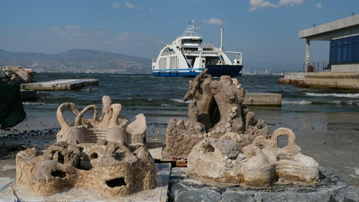İzmirde atık midye kabukları yapay resiflere dönüşecek