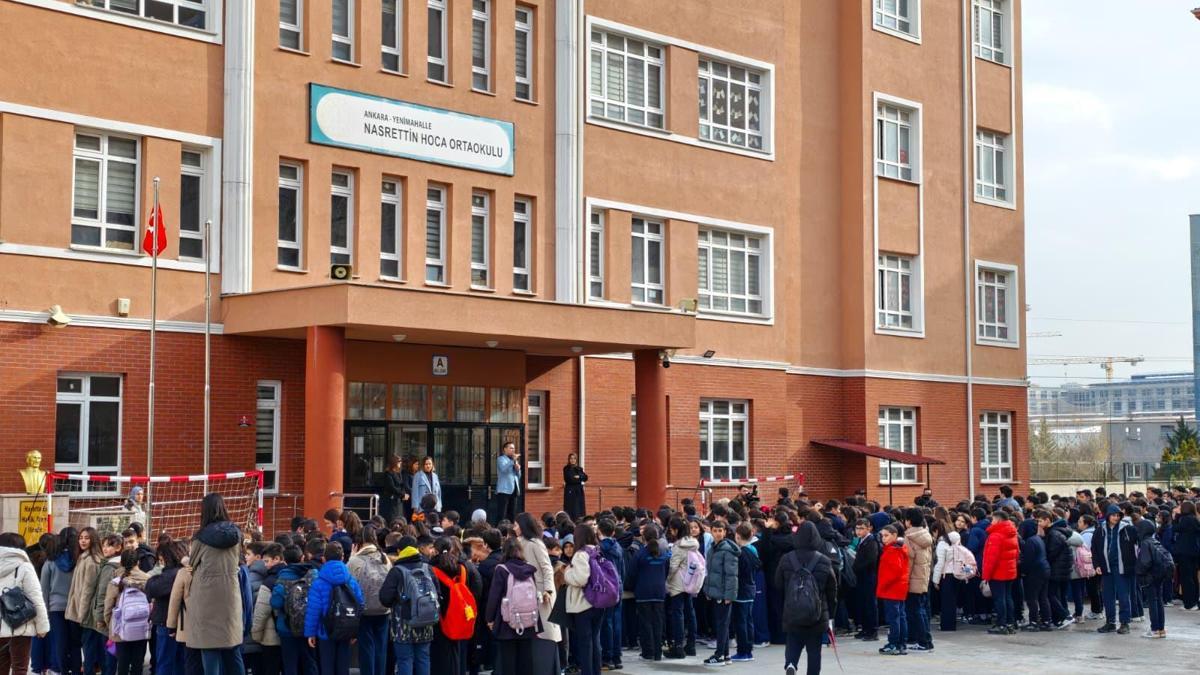 Ankara'da ara tatil sonrası ilk ders zili çaldı