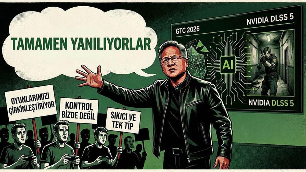 DLSS 5 konusunda oyunculara sert çıktı