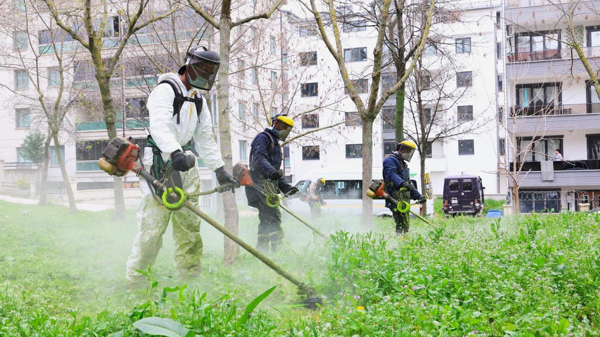 Osmangazide bahar temizliği