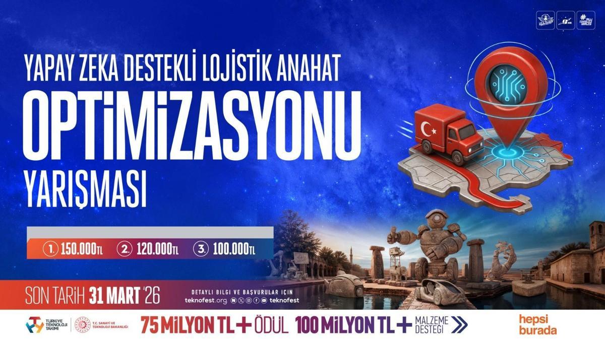 TEKNOFESTte lojistikte verimlilik için yenilikçi çözümler yarışacak