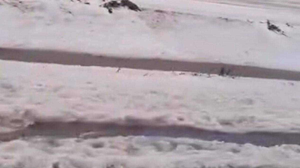 Muğla'da dolu yağışı