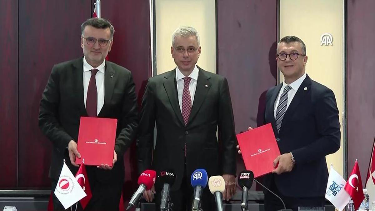 ODTÜ ile sağlıkta iş birliği imzalandı Bakan Memişoğlu: ODTÜ'de Teknoloji Transfer Ofisi kurulacak