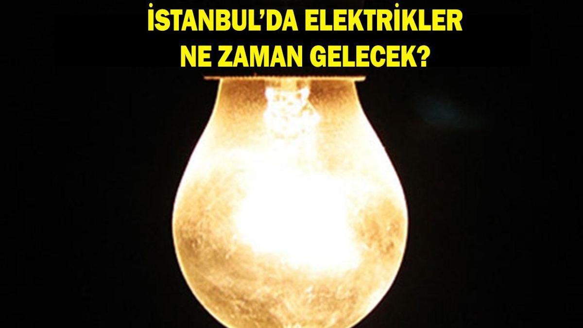 İSTANBUL ELEKTRİK KESİNTİSİ SORGULAMA 24 - 25 MART 2026: Elektrikler ne zaman gelecek? Hangi ilçelerde elektrik kesintisi var?