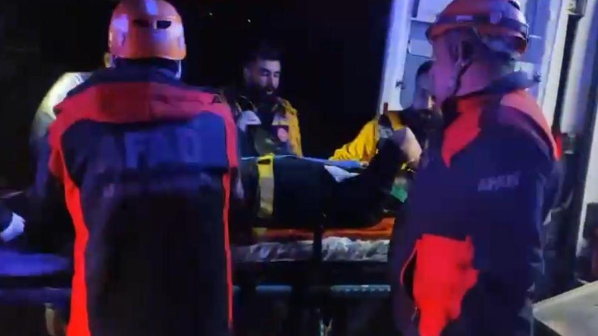 Elazığda otomobil şarampole yuvarlandı: 5 yaralı