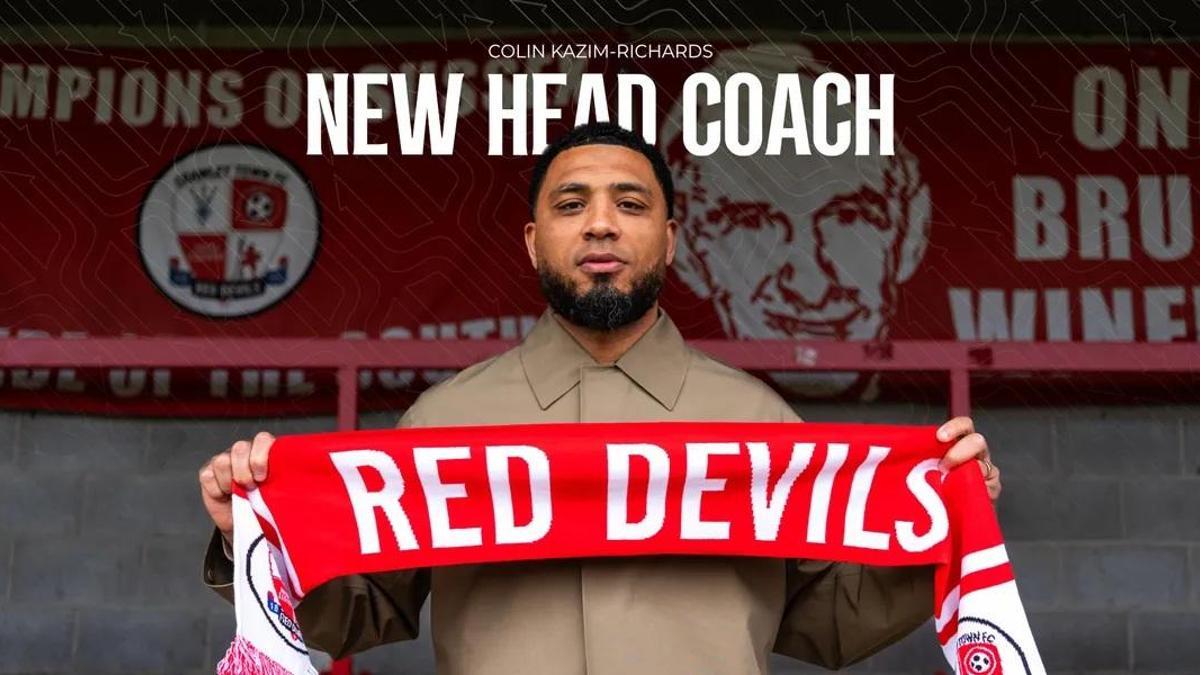 Colin Kazım-Richards, teknik direktör olarak imzayı attı!