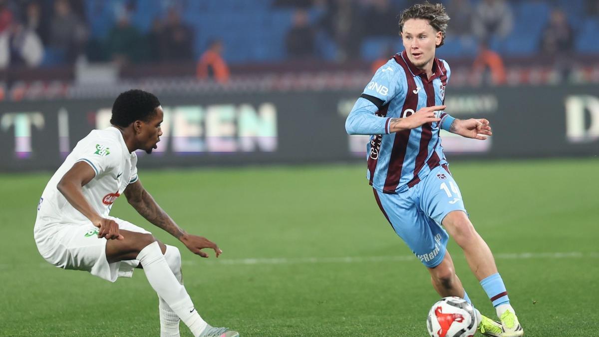 Trabzonsporda devre arası dokunuşu sahaya yansıdı