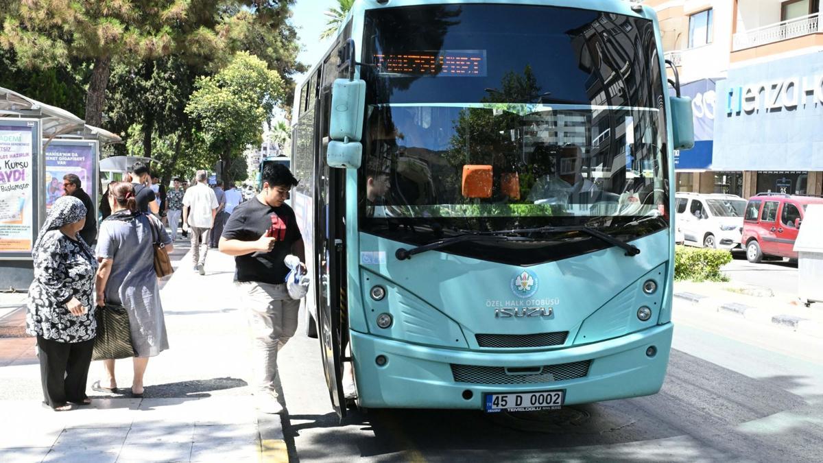 Manisa'da ücretsiz toplu taşımadan bayramda 175 bin kişi yararlandı
