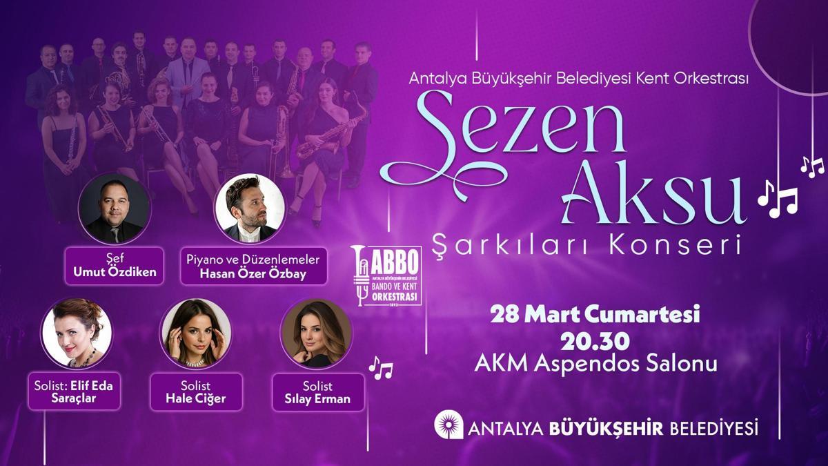 ABBOdan Sezen Aksu şarkıları konseri