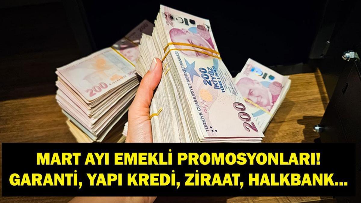 En Yüksek Emekli Promosyonu Hangi Bankada? 2026 Emekli Promosyonları Ne Kadar Oldu? Halkbank, Yapı Kredi, Garanti, Ziraat, Akbank, İş Bankası...