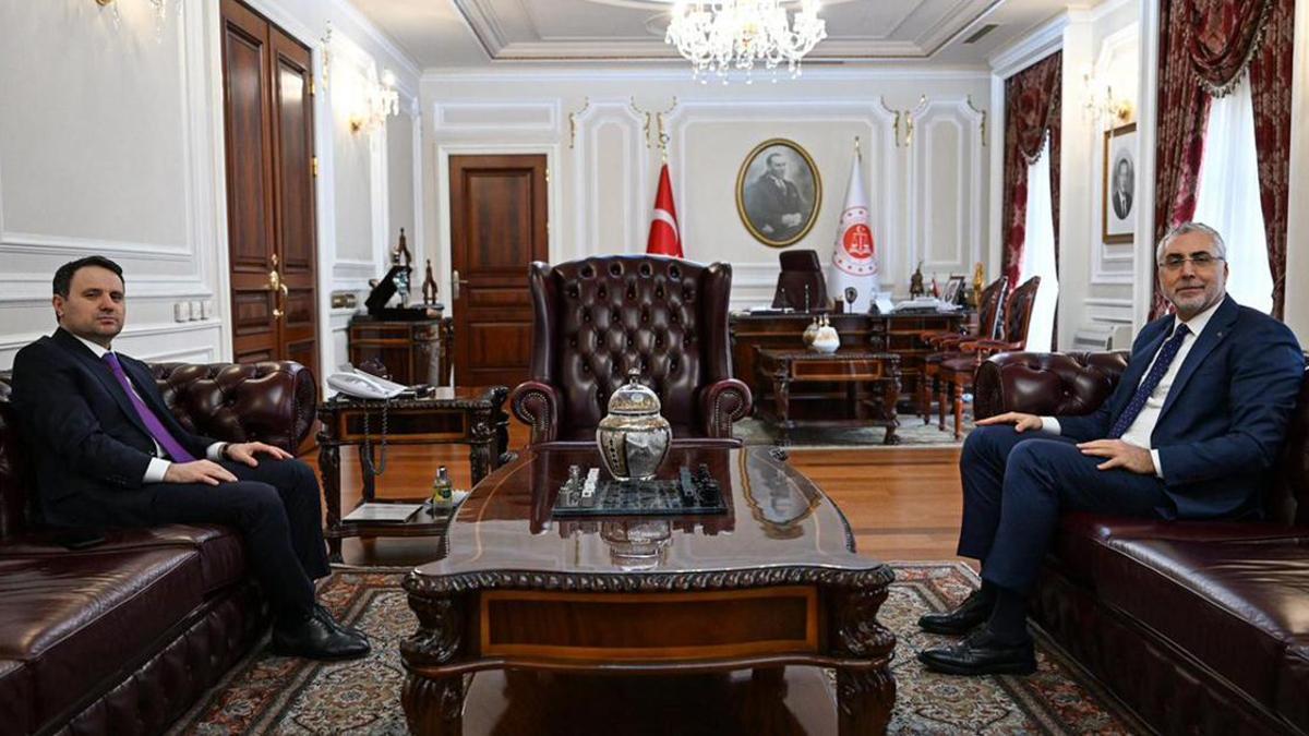 Bakanlar Gürlek ve Işıkhan bir araya geldi