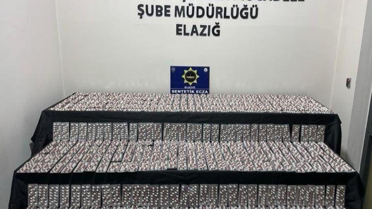 Elazığda uyuşturucu operasyonunda 1 tutuklama