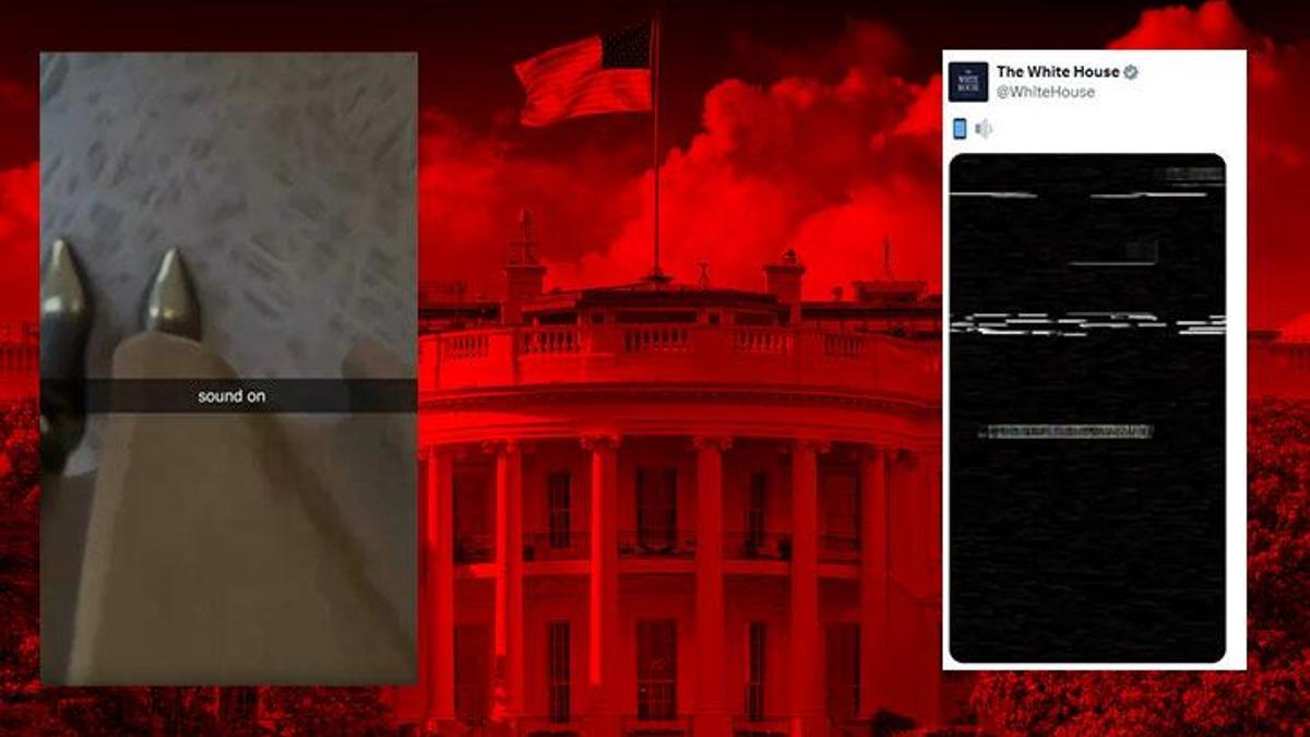 Beyaz Sarayın şifreli paylaşımları gündem oldu! Kullanıcılar hesap hacklendi mi? diye sordu Videolardan biri silindi