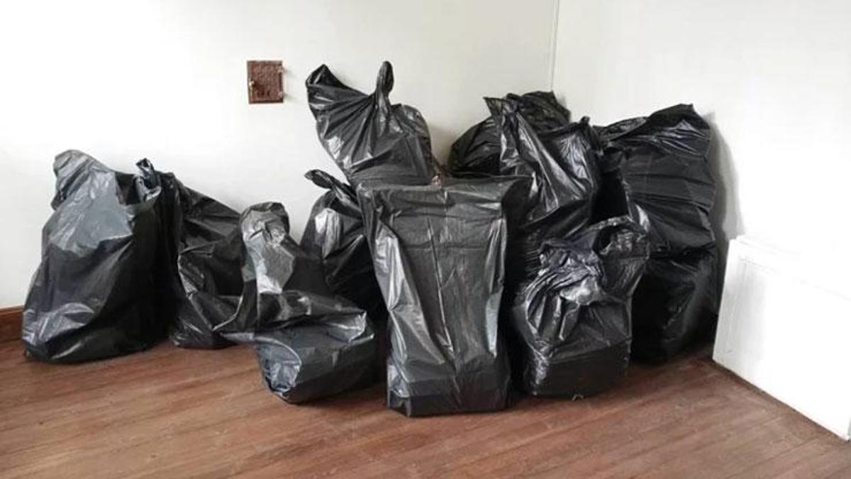 Büyük hazine son anda çöpe gitmekten kurtuldu!