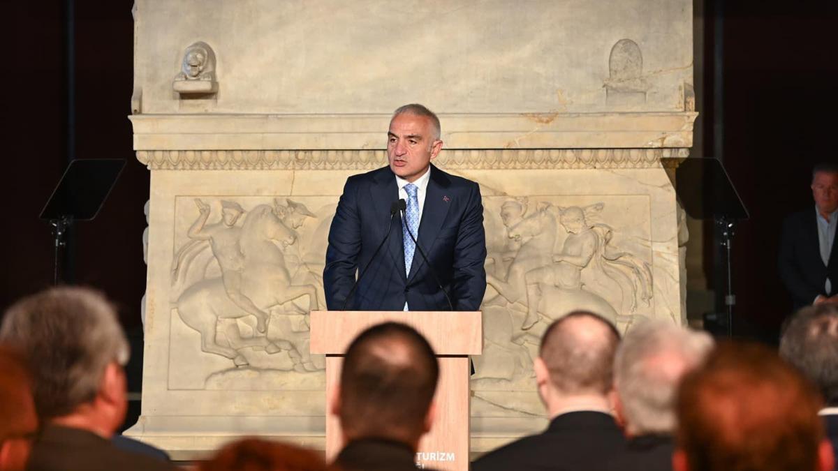 Kültür ve Turizm Bakanı Mehmet Nuri Ersoy: Kültürel mirasa sahip çıkıyoruz