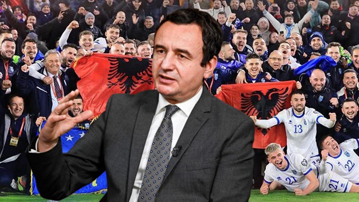 Kosova Başbakanı Albin Kurti, Türkiye maçına özel prim belirledi