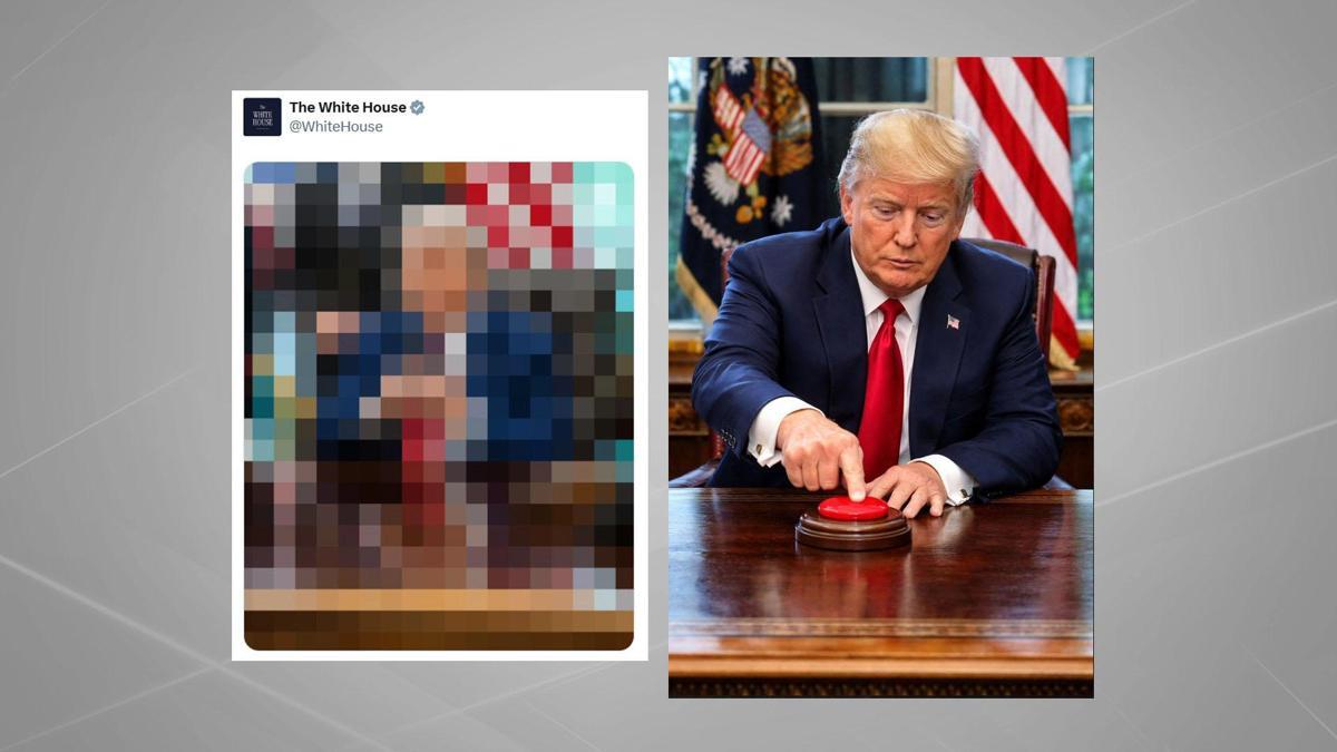 Beyaz Saraydan sansürlü fotoğraf: Kırmızı düğme ne anlama geliyor?