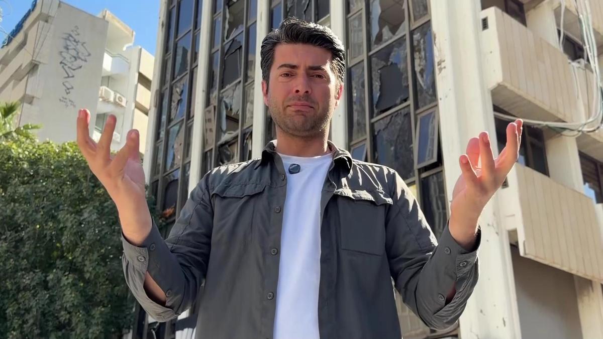 CNN TÜRK İran füzesinin düştüğü noktada