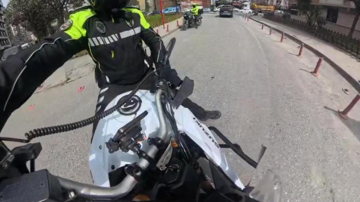 İstanbul - Bahçelievler'de yaralanan bebeği hastaye motosikletli zabıta yetiştirdi